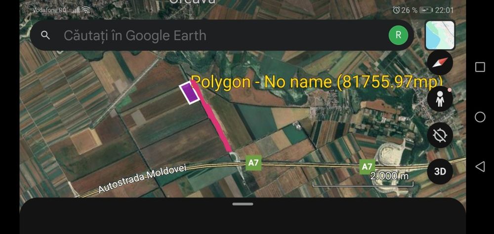 Teren extravilan agricol 17 ha Vrancea com.Slobozia Ciorasti sat.Armen