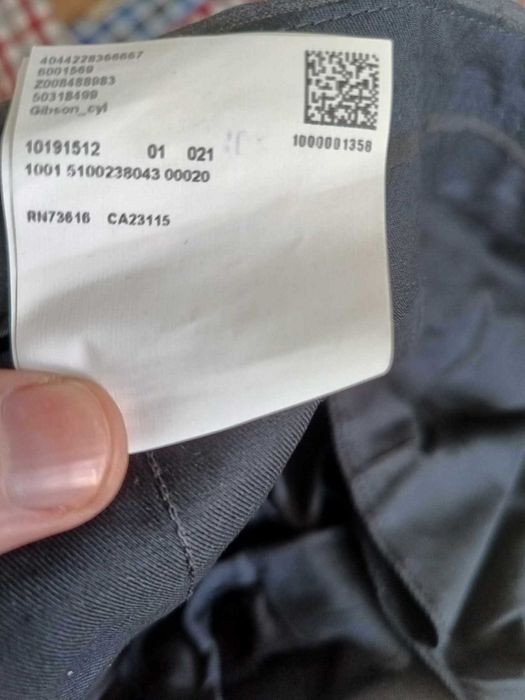 Pantaloni Hugo Boss Lenon Wool Blend Suit Trousers Size 48 Lana