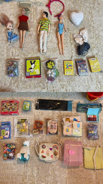 Большой пакет игрушек