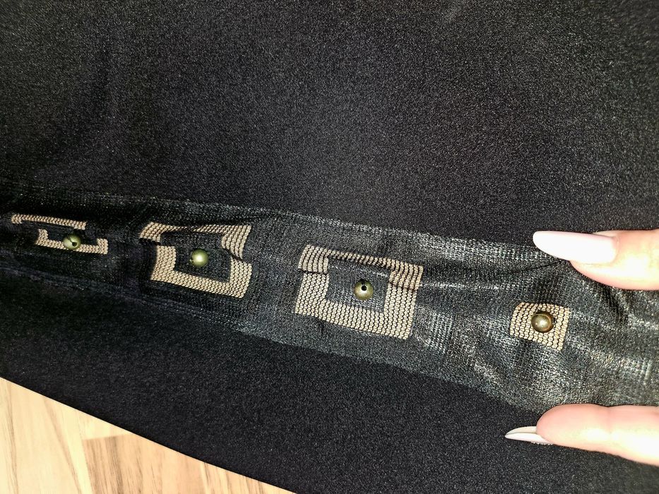 BBY, fusta office, conica, neagra