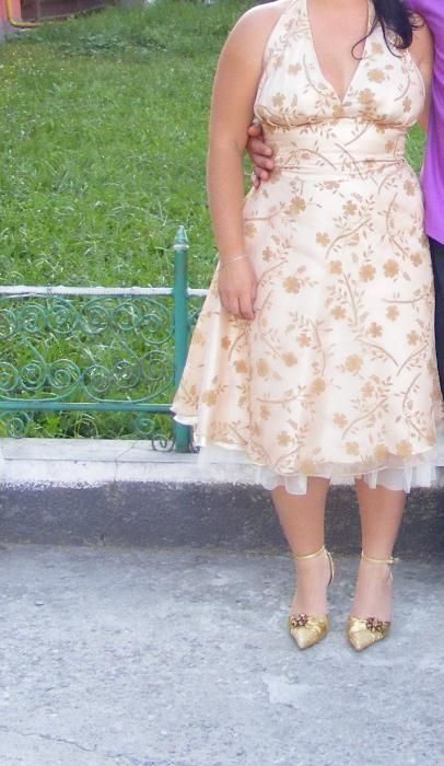 Rochie crem eleganta - marimiea 40