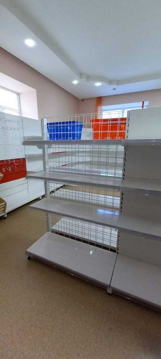 стеллаж металлические полки