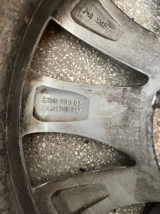 4 броя оригинални джанти за БМВ F30, 17 цола