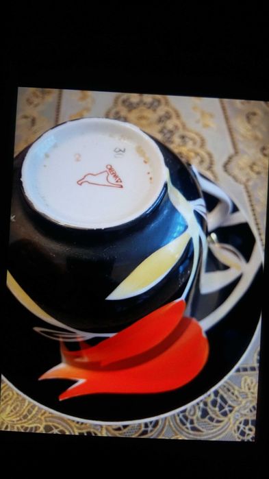 Чайная пара Дулево