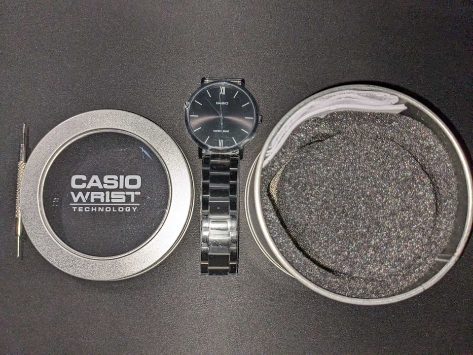 Мужские наручные часы Casio MTP-VT01B-1B