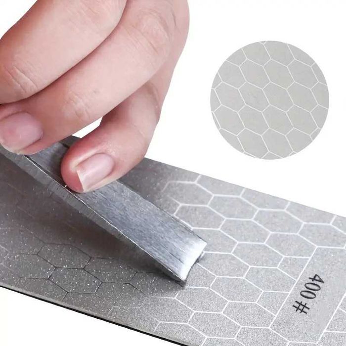 Диамантена шкурка за ръчно шлайфане на фаянс теракот ножове