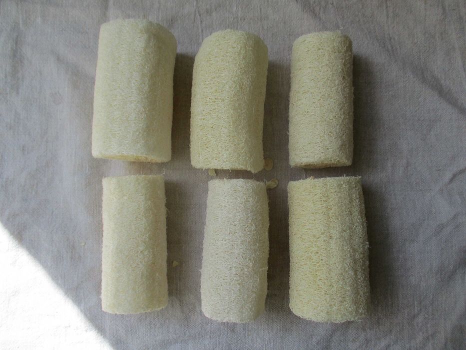 Loofah (luffa), 6 bucăți, noi