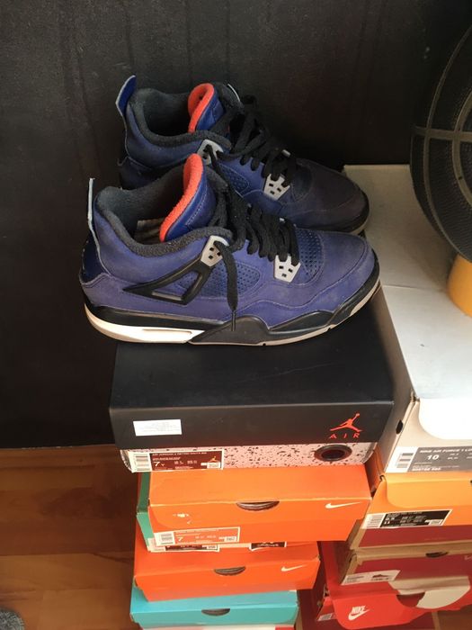 Jordan 4 loyal blue marimea 40