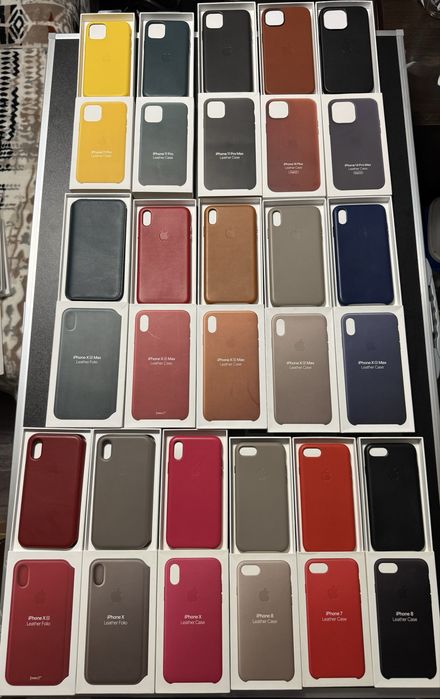 Huse Apple Leather Case / Leather Folio / Silicone Case