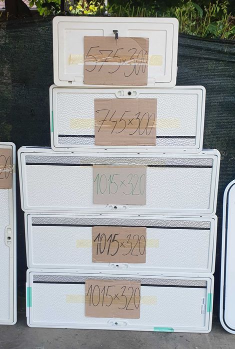 Usi de vizitare acces cort, bagaje pentru rulota, autorulota, etc