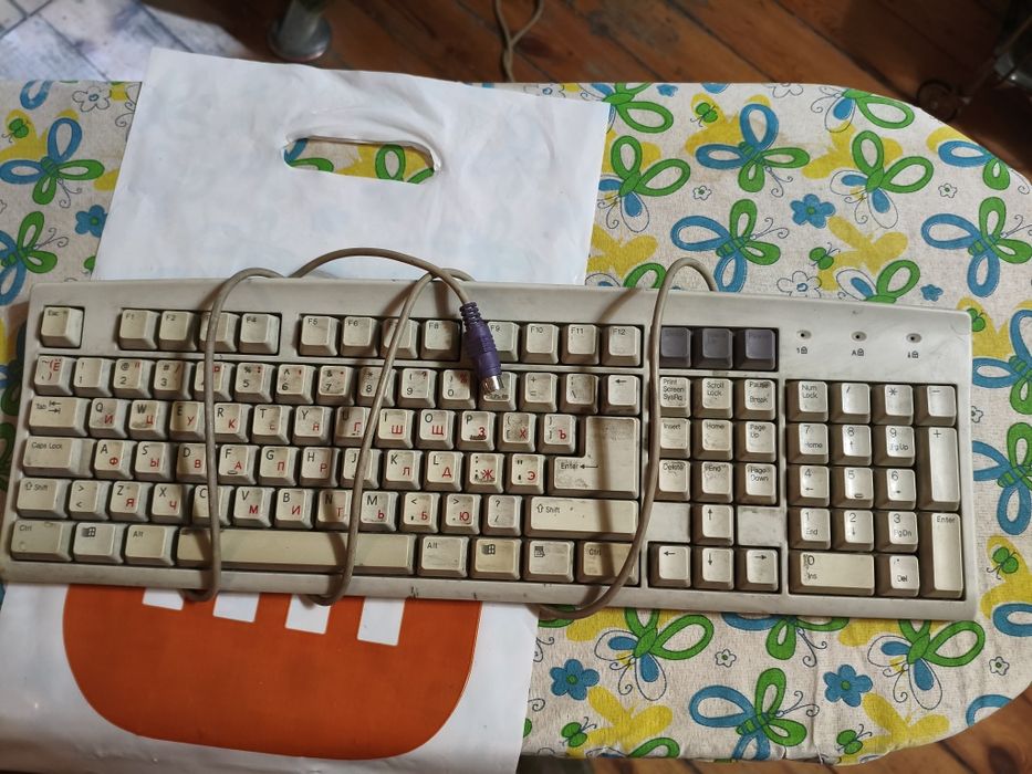 Клавиатура и компьютерная мышь