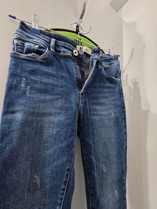 Blugi skinny albastri 38