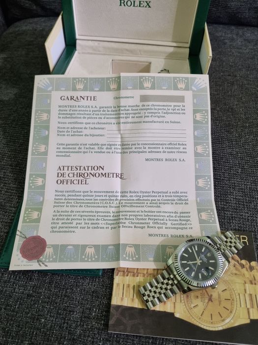 Rolex Datejust 41 Blue Dial - Пълен Комплект