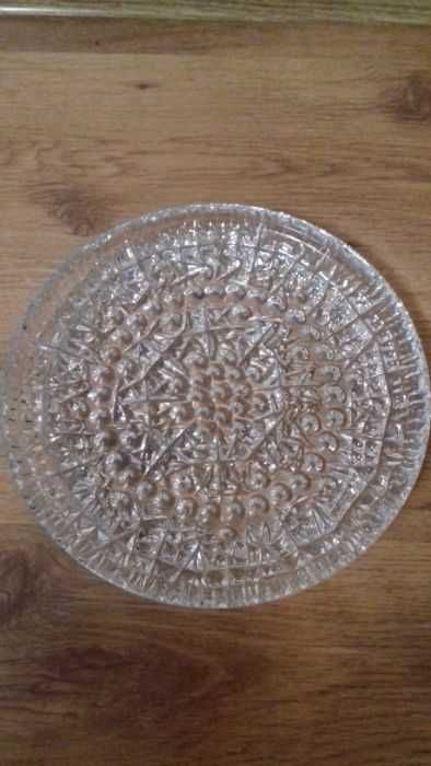 Вазы Чехия , поднос хрустальный , ляганы