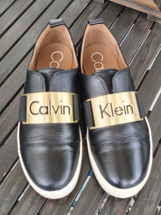 Calvin Klein, обувки естествена кожа, номер 36