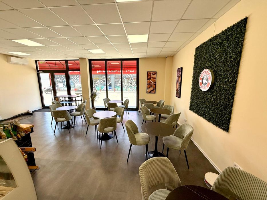 Spatiu comercial 73mp (cafenea) de inchiriat in Santana de Mures, incinta Profi Pepco