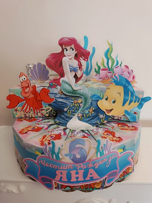 Промоция !Изработка на картонени торти Frozen, Minecraft ,Соник,Блуи и