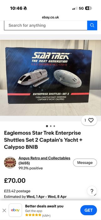 Оригинален стартрек комплект