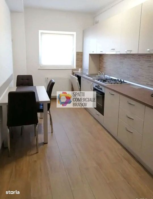 Apartament cu doua camere, zona Tractorul - Coresi, bloc tip vila, 71