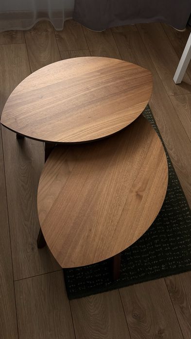 IKEA премиум колекция STOCKHOLM Комплект масички 2 бр. ИКЕА