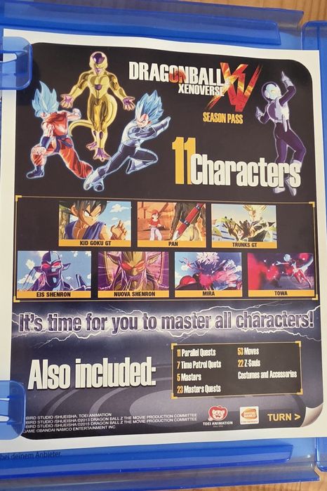 Dragonball Xenoverse PS 4