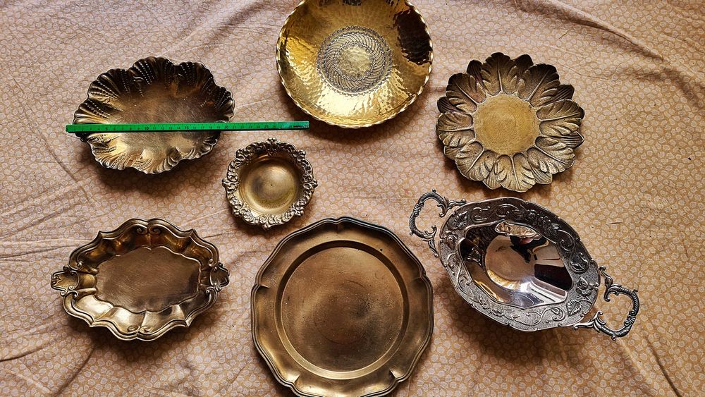 Platouri si fructiere din bronz masiv