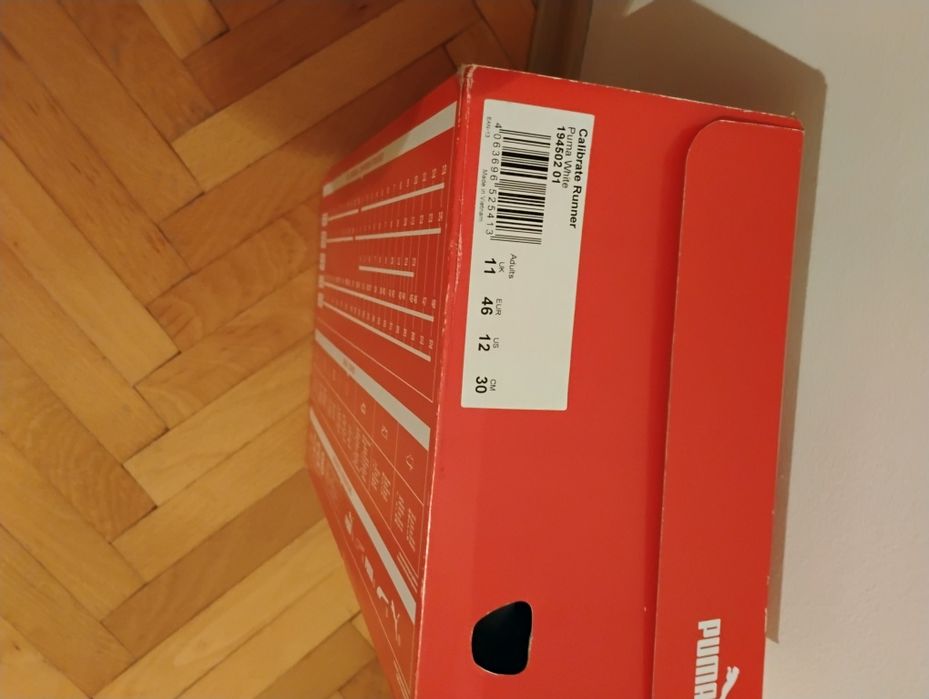 Мъжки маратонки Puma Calibrate White/Grey
195 лв