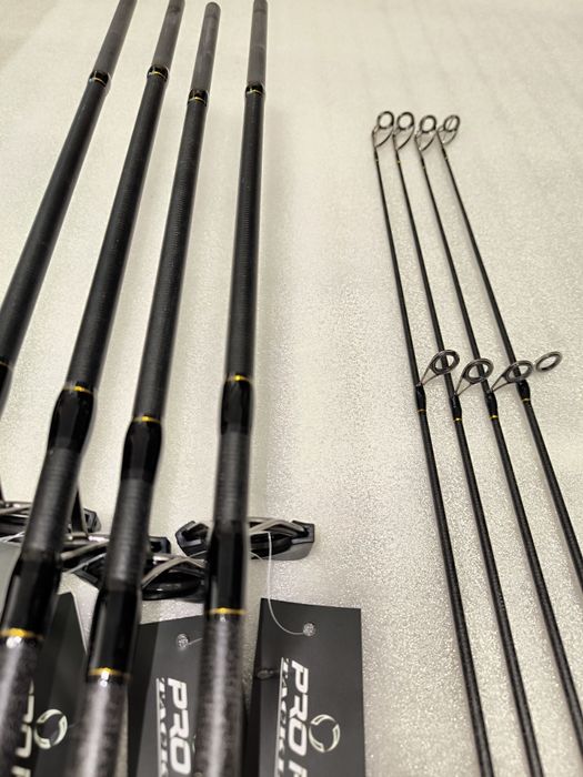 SET 4 Lansete Crap FL VIPER 3.90m 3.5 LBS 2 tronsoane Super Slim