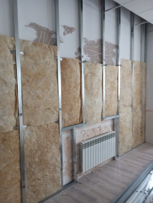 Монтаж гипсокартона