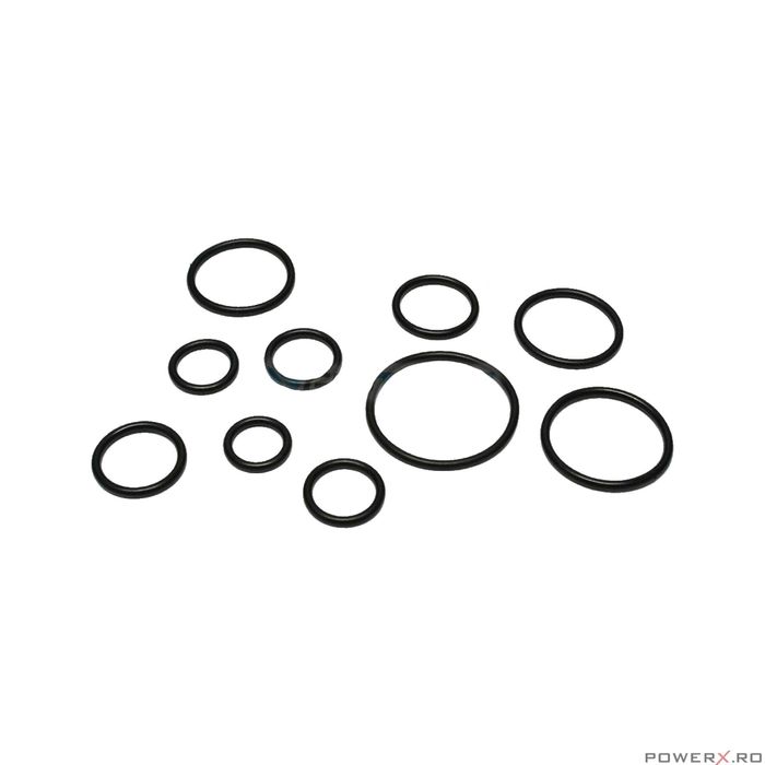 Trusa garnituri, oringuri metrice 419 piese, rezistente la acid,