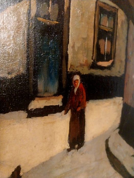 Pictură olandeză pe pânză (1947) - L. HARTMAN