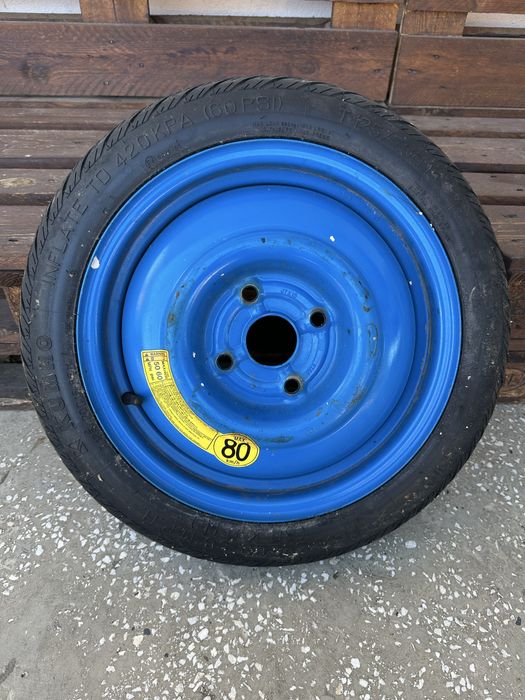 Резервна гума патерица 15” 125/70R15 4x114,3