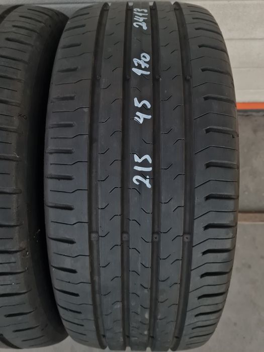 Летни гуми 2 броя CONTINENTAL ContiEcoContact5 215 45 R17
