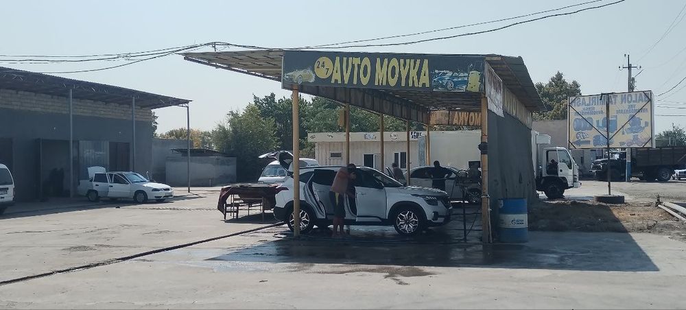 Sirdaryo tumanidagi sobiraximovda 25/13 da avto tex va moyka magazin