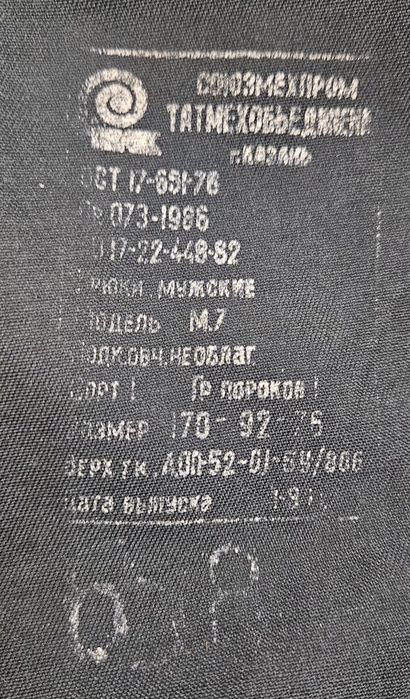 Комбинезон мужской