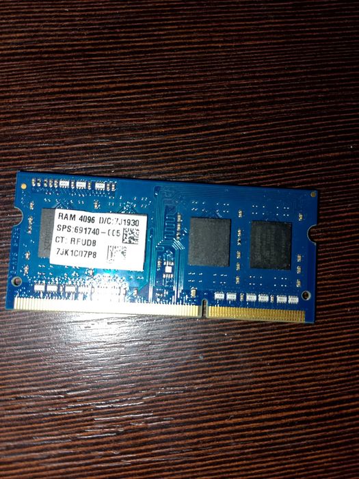 Kingston 4GB DDR3L 1600 MHz