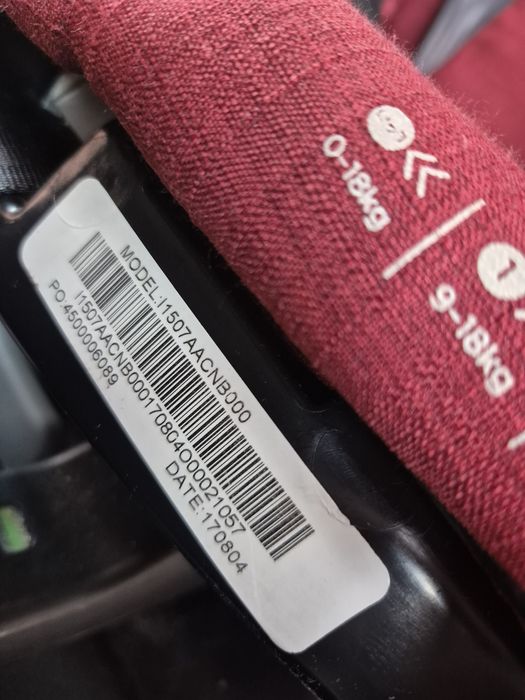 Joie - Scaun auto Stages Isofix Cranberry 0-25 kg