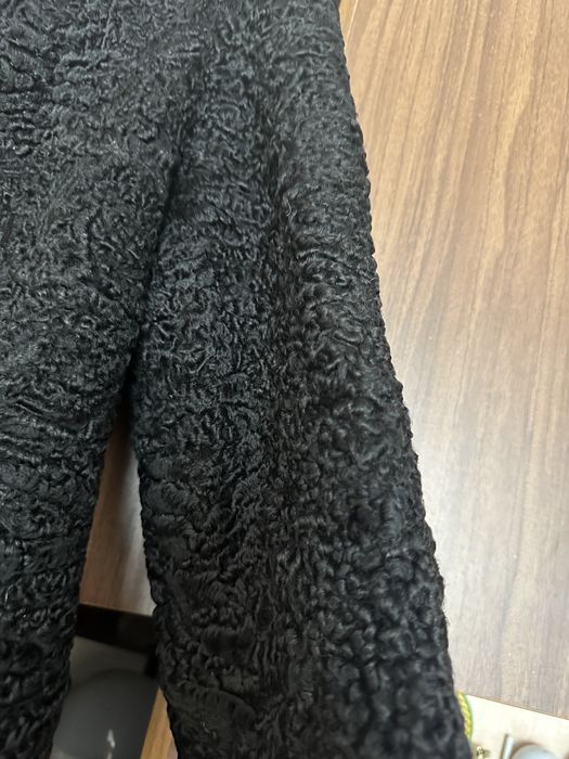 Шуба из натурального каракуля