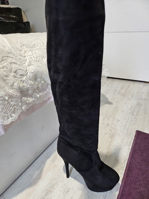 Ботуши еко велур