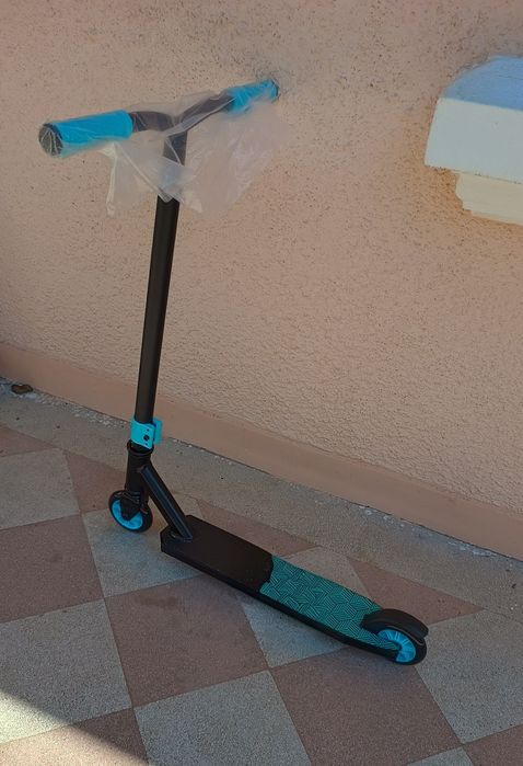 Trotineta/ freestyle/ scheme/100Kg/Roti 100mm/ aluminiu/cascadorii/NOU