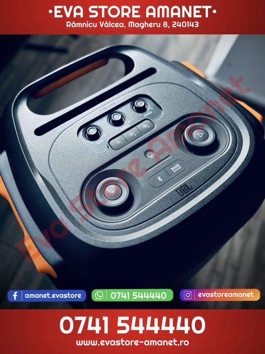 Sistem audio JBL Partybox 710 800W Original Pro Sound IPX4 Din Light