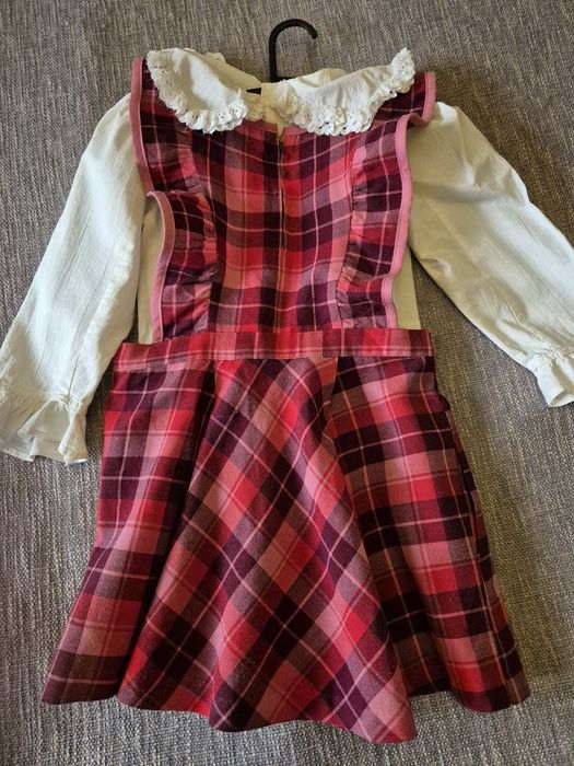 Платье  - сарафан для девочки 5-6 лет