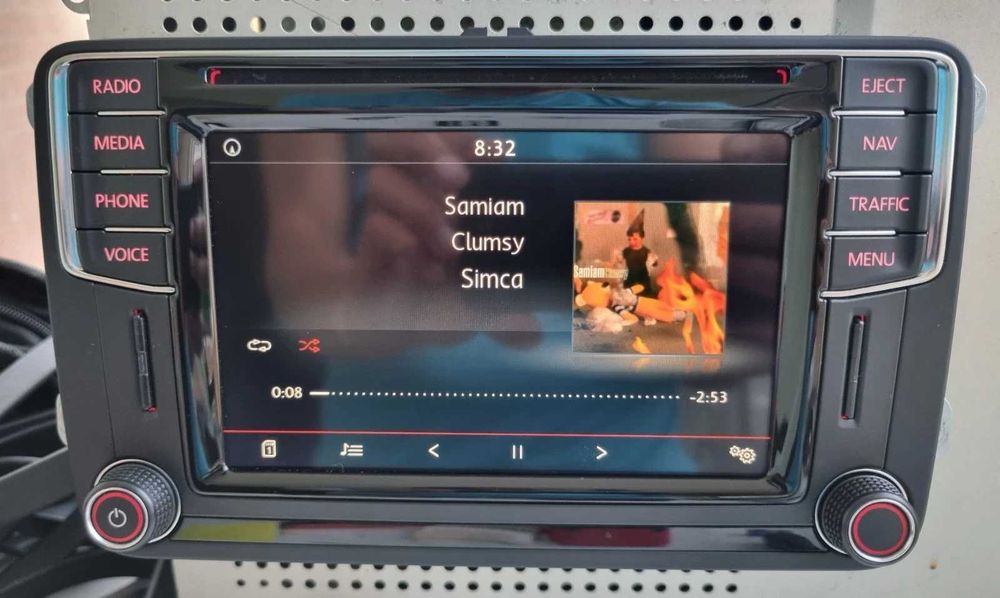 MIB2 PQ Seat Leon Alhambra  Navigatie Apple Carplay Android Auto 7N5035680C Altea Toledo Ibiza Radio Player infotainment