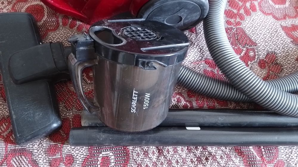 Пылесос scarlett 1500w, фильтр стакан