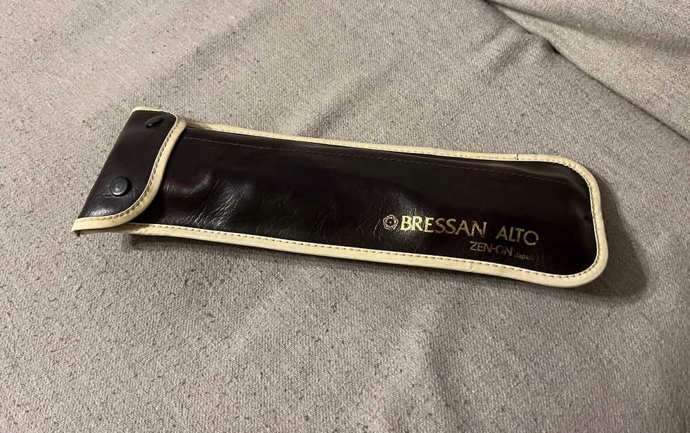 Flaut dulce Bressan Alto Zen-On, baroc, cu husă originală