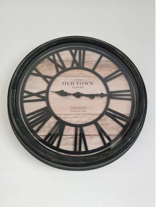 Стенен часовник с римски цифри Vintage, 50 cm