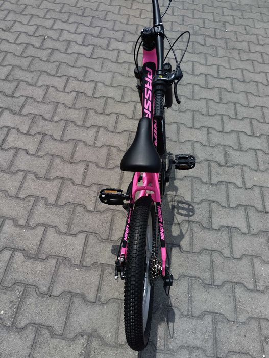 BG Алуминиев велосипед 20" NINJA розов