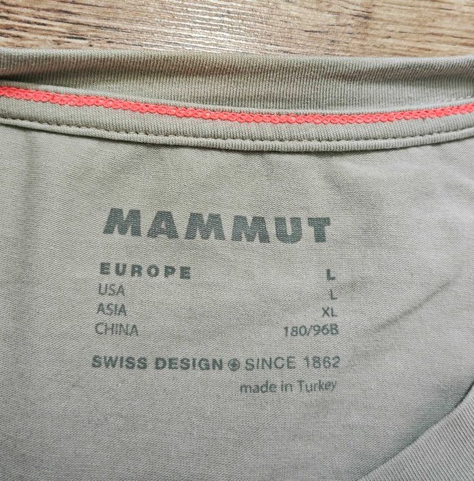MAMMUT Оригинална мъжка тениска размер L