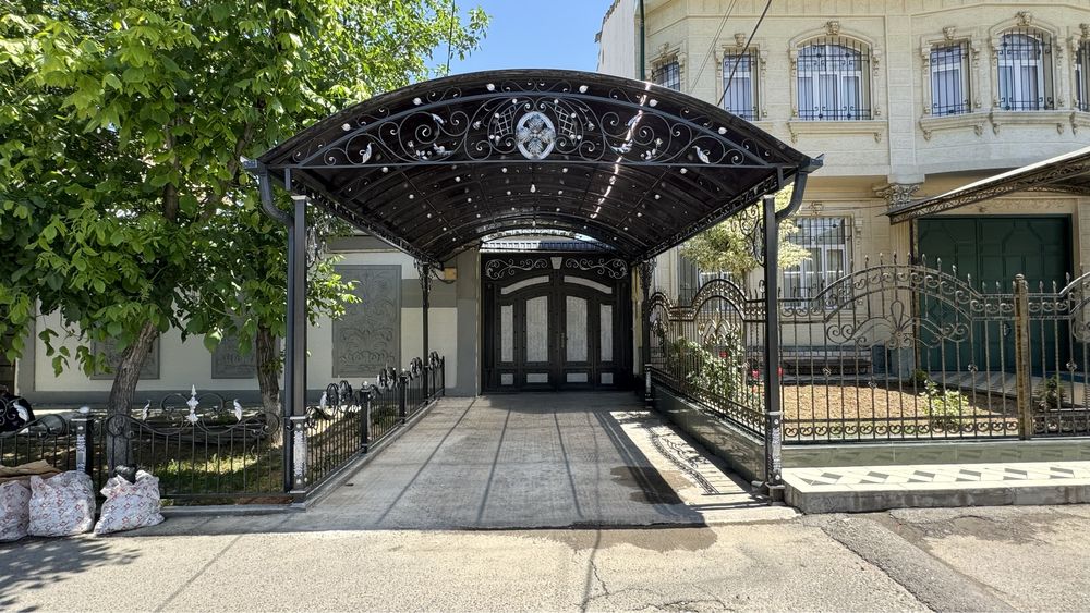 навес решётка огрождения перила ворота беседка naves darvoza reshotka