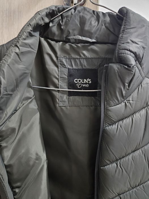 Vesta verde bărbați slim fit  Colin's